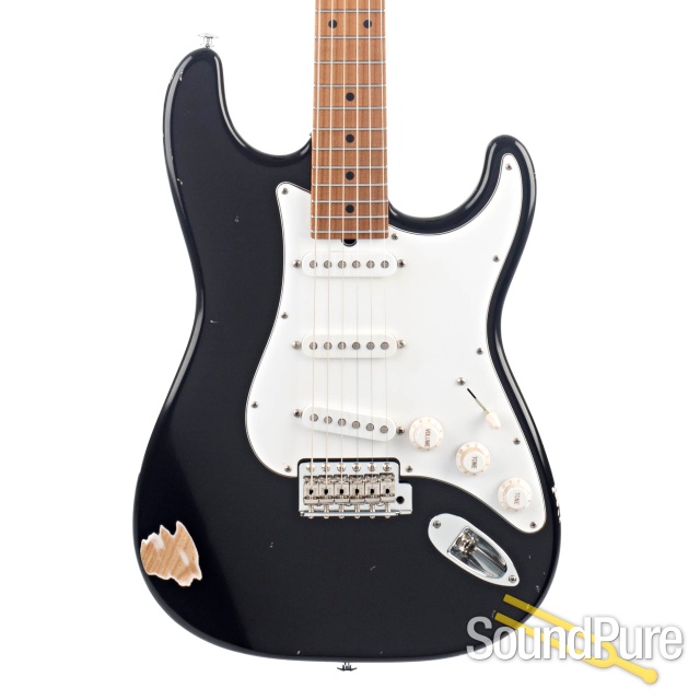 Suhr Custom Classic S Antique Black Electric Guitar #62908 — image 1