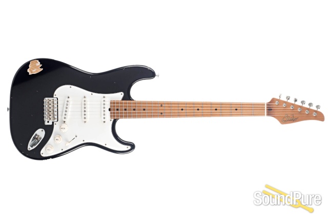 Suhr Custom Classic S Antique Black Electric Guitar #62908 — image 8