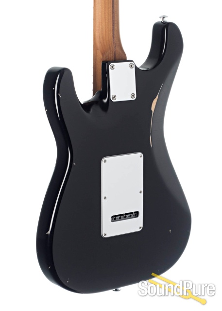 Suhr Custom Classic S Antique Black Electric Guitar #62909 — image 2