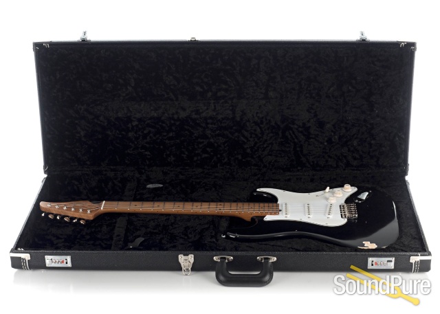 Suhr Custom Classic S Antique Black Electric Guitar #62909 — image 4