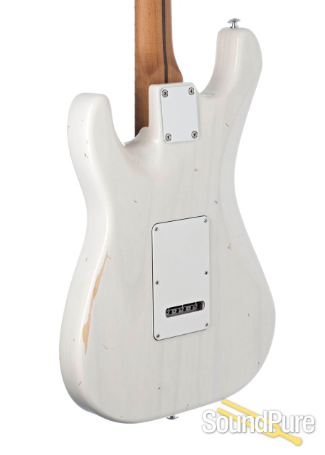 Suhr Custom Classic S Antique Trans White Electric #62904 — image 2