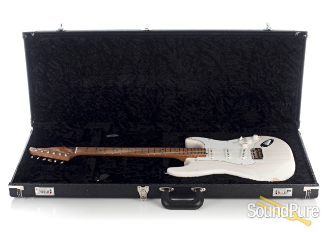 Suhr Custom Classic S Antique Trans White Electric #62904 — image 4