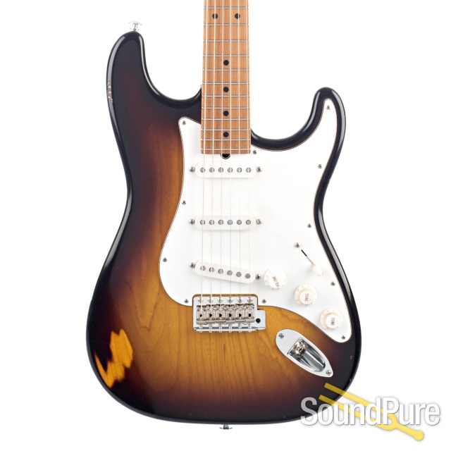 Suhr Custom Classic S Antique 2-Tone Tobacco Burst  #62906 — image 1