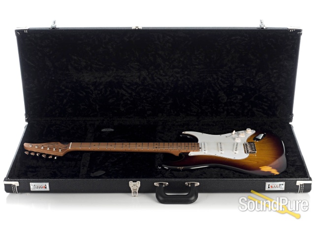 Suhr Custom Classic S Antique 2-Tone Tobacco Burst  #62906 — image 4