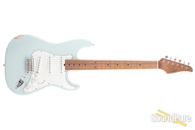 Suhr Custom Classic S Antique Sonic Blue Electric #62910 — image 8