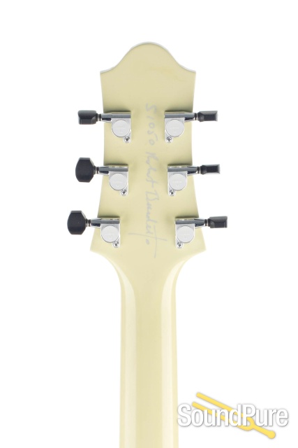 Benedetto Bambino Lime Sorbet Archtop Guitar #S1050 - Used — image 7