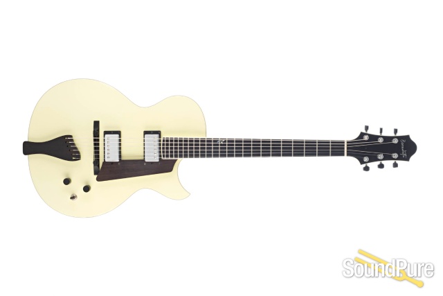 Benedetto Bambino Lime Sorbet Archtop Guitar #S1050 - Used — image 9