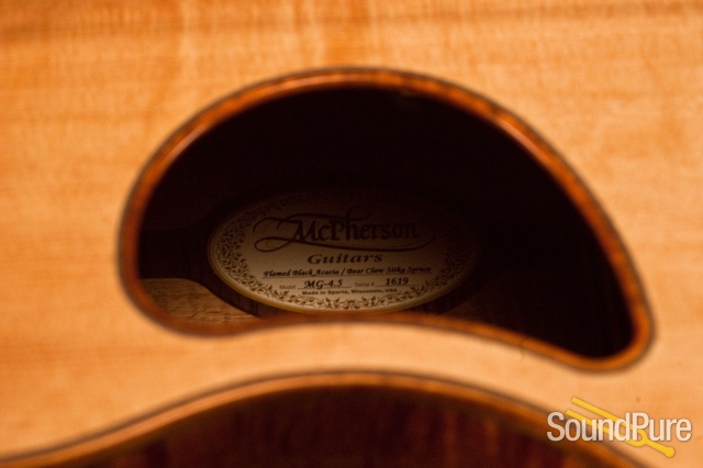 McPherson 4.5 Bear Claw Sitka/Flamed Black Acacia #1619 — image 7
