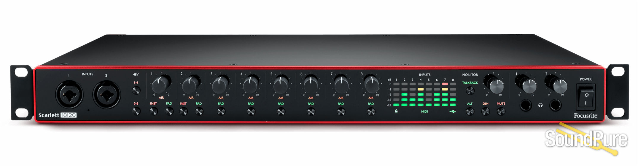 DTM・DAW Scarlett 18i20(gen3) Focusrite Scarlett 18i20 Audio Interface Generation 3