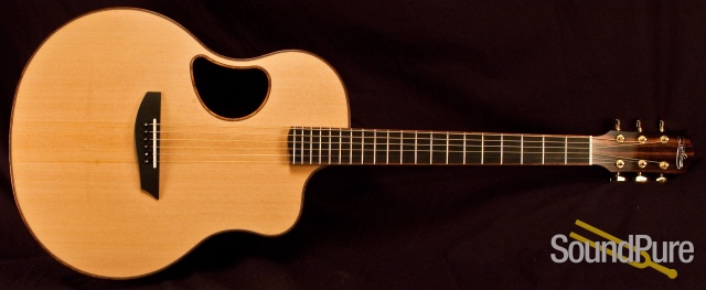 McPherson 5.0XP Port Orford Cedar/Striped Macassar Ebony #1625 — image 3