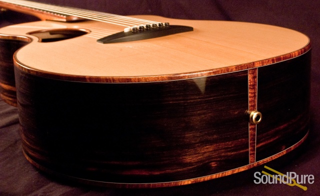McPherson 5.0XP Port Orford Cedar/Striped Macassar Ebony #1625 — image 5