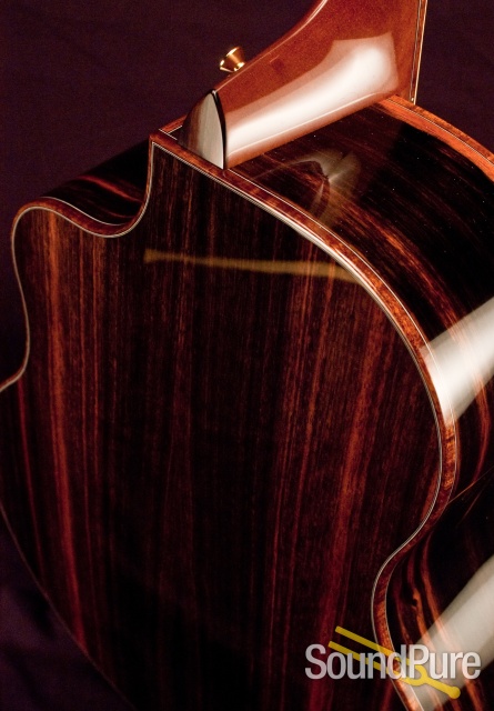 McPherson 5.0XP Port Orford Cedar/Striped Macassar Ebony #1625 — image 6