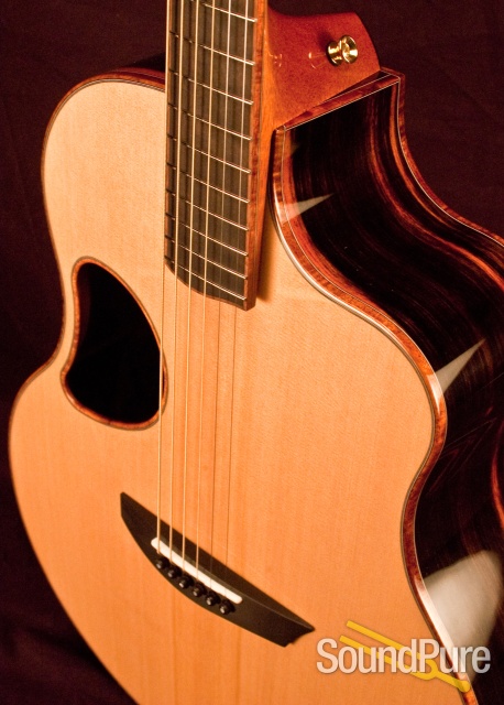 McPherson 5.0XP Port Orford Cedar/Striped Macassar Ebony #1625 — image 1
