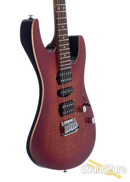 Suhr Modern Plus Fireburst Electric Guitar #JS6C1Q — image 3