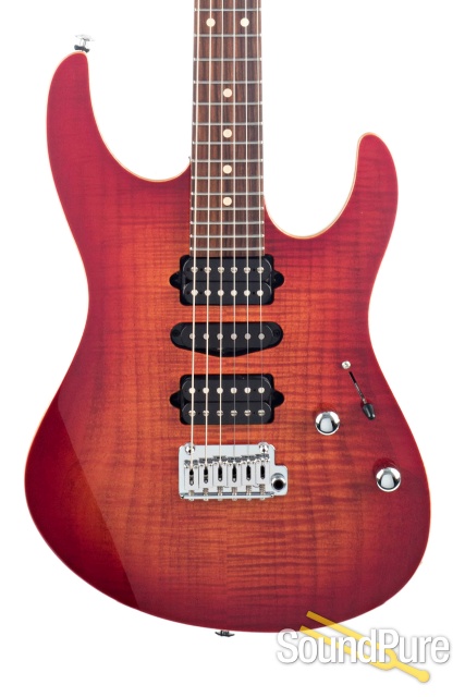 Suhr Modern Plus Fireburst Electric Guitar #JS6C1Q — image 1