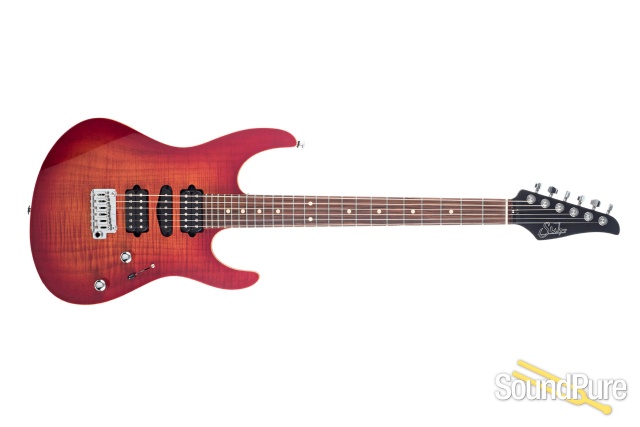 Suhr Modern Plus Fireburst Electric Guitar #JS6C1Q — image 8