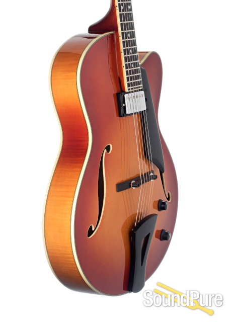 Comins GCS-16-1 Violin Burst Archtop Guitar #118099 — image 3
