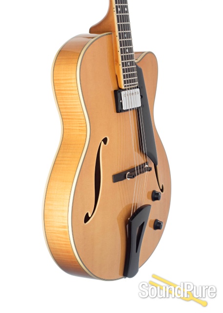 Comins GCS-16-1 Vintage Blond Archtop Guitar #118100 — image 3