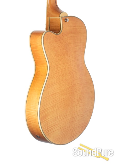Comins GCS-16-1 Vintage Blond Archtop Guitar #118100 — image 4