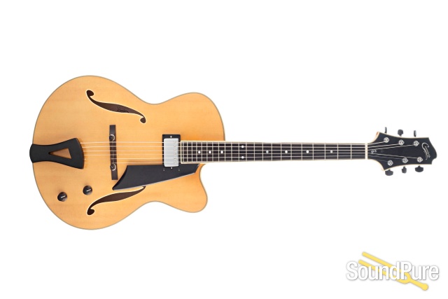 Comins GCS-16-1 Vintage Blond Archtop Guitar #118100 — image 5