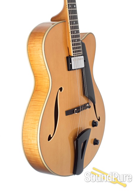 Comins GCS-16-1 Vintage Blond Archtop Guitar #118102 — image 3