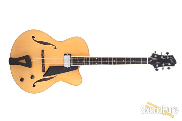 Comins GCS-16-1 Vintage Blond Archtop Guitar #118102 — image 5