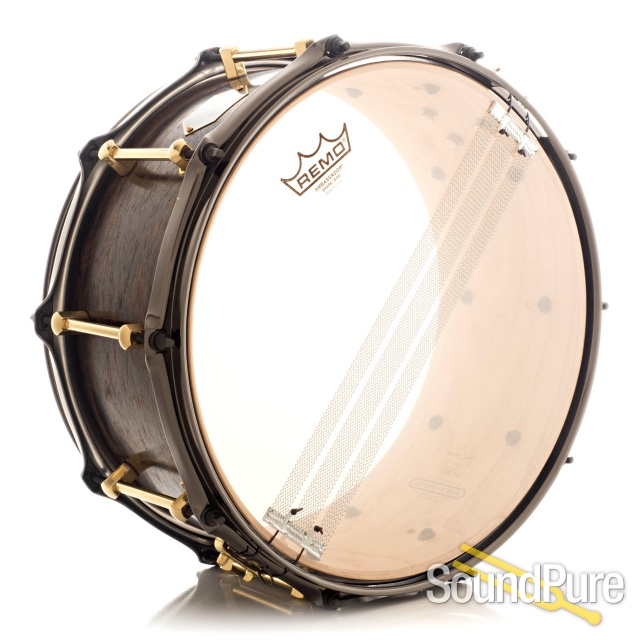 Noble & Cooley 6.5x14 Limited Ziricote/Chestnut Snare Drum — image 2