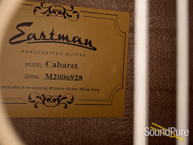 Eastman Cabaret-JB Nylon String Archtop #M2006928 — image 4