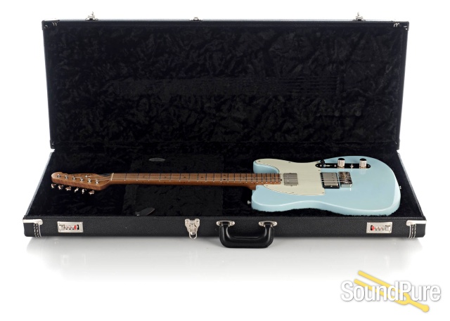 Michael Tuttle Tuned T Sonic Blue Guitar #345 - Used — image 4