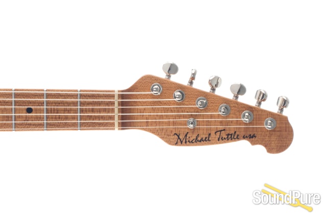 Michael Tuttle Tuned T Sonic Blue Guitar #345 - Used — image 5
