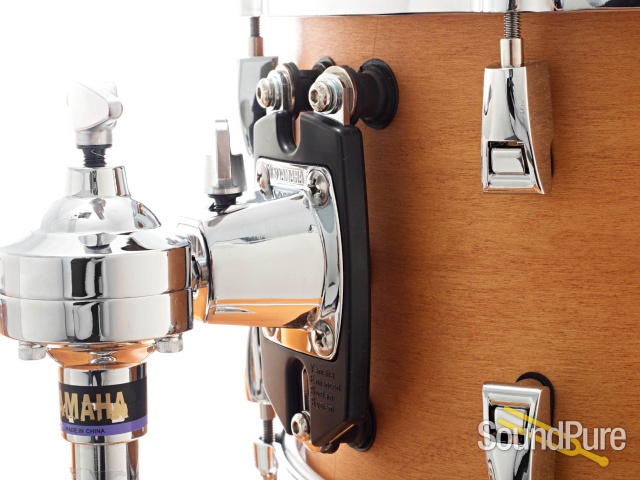 Yamaha 3pc Absolute Hybrid Maple Drum Set-Natural — image 3