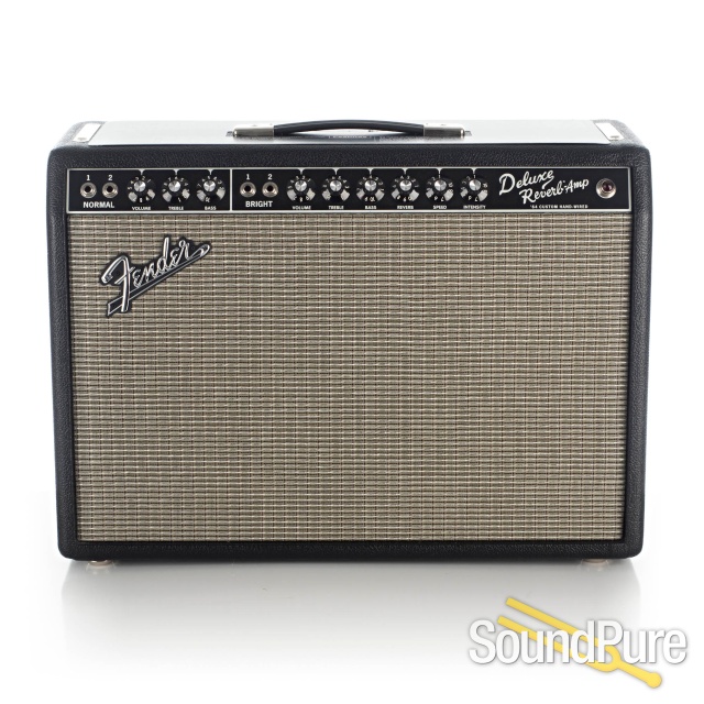 Fender '64 Custom Deluxe Reverb 22w Amp #CR-382208 - Used — image 1