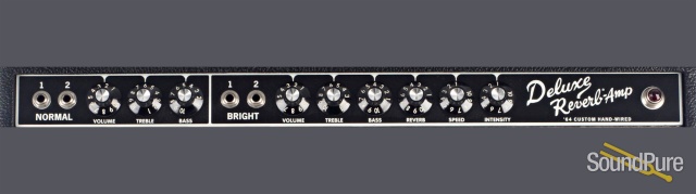 Fender '64 Custom Deluxe Reverb 22w Amp #CR-382208 - Used — image 7