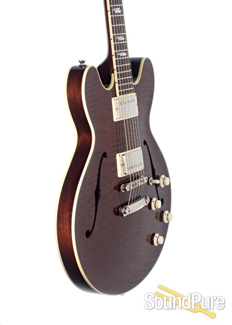Collings I-35 Deluxe Root Beer Semi-Hollow #181064 - Used — image 3