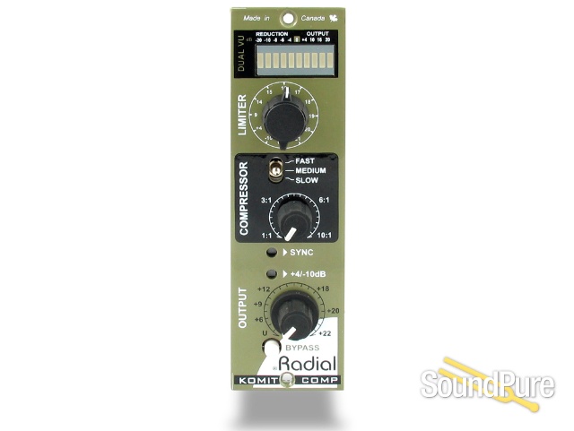 Radial Engineering Komit 500 Series Compressor and Limiter — image 1