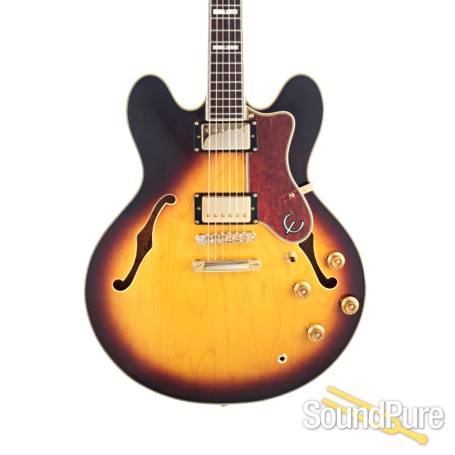 Epiphone Sheraton II VS Sunburst Guitar #I04072119 - Used — image 1