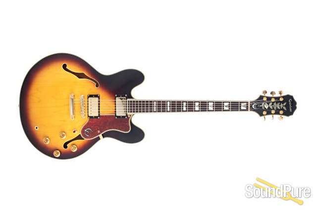 Epiphone Sheraton II VS Sunburst Guitar #I04072119 - Used — image 8