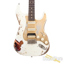 Luxxtone Choppa S White/Sunburst HSS Electric #320 - Used Luxxtone Choppa S White/Sunburst HSS Electric #320 - Used