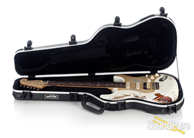 Luxxtone Choppa S White/Sunburst HSS Electric #320 - Used — image 4
