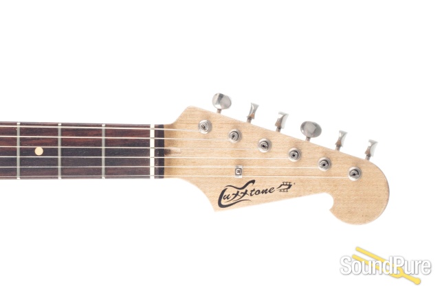 Luxxtone Choppa S White/Sunburst HSS Electric #320 - Used — image 6