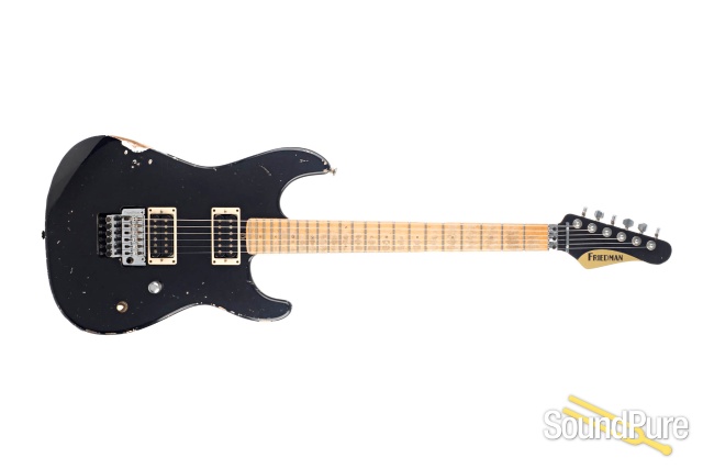 Friedman Cali-T Black Aged Electric Guitar #0916-119 - Used — image 4