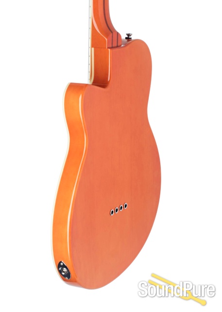 Reverend Dub King Rock Orange Bass Guitar #17333 - Used — image 2
