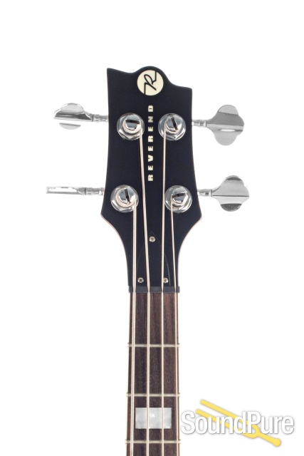 Reverend Dub King Rock Orange Bass Guitar #17333 - Used — image 5