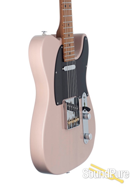 Suhr Classic T Paulownia Trans Shell Pink Guitar #JS9M8L — image 3