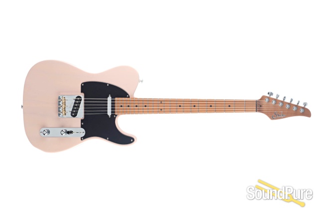 Suhr Classic T Paulownia Trans Shell Pink Guitar #JS9M8L — image 8