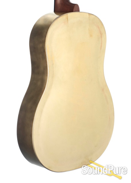 National Raw Brass 12-Fret NRP Resonator Guitar #23507 — image 5