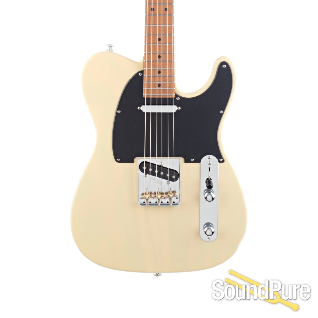 Suhr Classic T Paulownia Trans Vintage Yellow #JS7Y3Z — image 1
