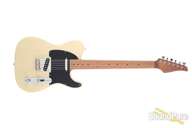 Suhr Classic T Paulownia Trans Vintage Yellow #JS7Y3Z — image 3