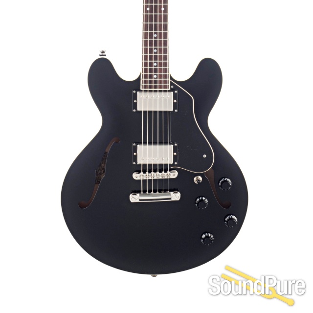 Collings I-35 LC Jet Black Semi-Hollow Electric #201442 — image 1