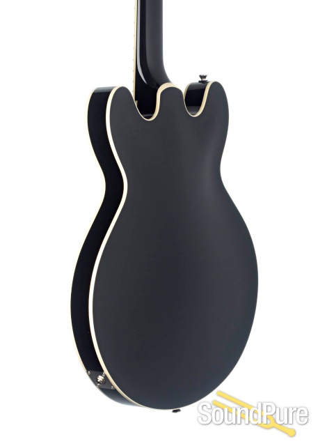 Collings I-35 LC Jet Black Semi-Hollow Electric #201442 — image 4